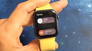 How to Turn Off or Restart Apple Watch Series 6SE [upl. by Sehcaep]