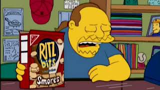 Ritz Bits Simpsons commercial [upl. by Riamo872]