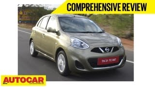 Nissan Micra 2013 Facelift amp CVT  Comprehensive Review  Autocar India [upl. by Anella]