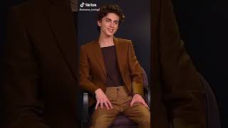 Timothee Chalamet speaking in French🇲🇫 [upl. by Adiaroz]