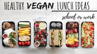 VEGAN SCHOOL LUNCH IDEAS » healthy  easy bento box [upl. by Scherman]