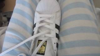 Como poner cordones a Adidas Superstar [upl. by Roseline90]