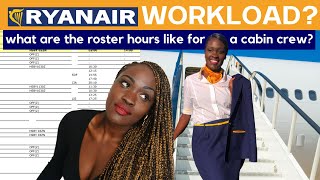 Ryanair Cabin Crew shifts EXPOSED Aviation Secrets  ROSTER REVEAL Flight Attendant Experience [upl. by Costanzia]