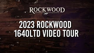 2023 Rockwood 1640LTD Video Tour [upl. by Dode]