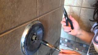 Mom fixes leaky shower faucet [upl. by Mckay295]