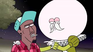 Regular Show  Poetry Vs Rapping Battle [upl. by Lagiba333]