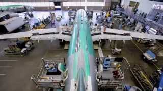 Building A Boeing 737800 Aircraft [upl. by Asilla981]