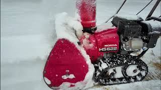 Honda HS622 snowblower [upl. by Gnemgnok]