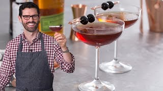 How to Make a Manhattan Cocktail [upl. by Hagi]