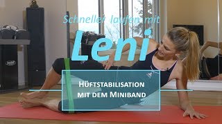 Hüftstabilisation mit dem Miniband [upl. by Suolekcin]