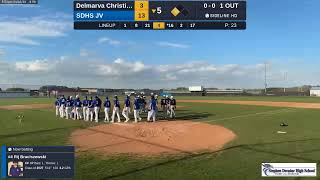 Delmarva Christian JV vs SDHS JV Baseball 20240410 [upl. by Osicnarf33]