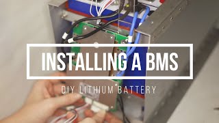 Battery Management System BMS Install DIY Lithium Battery [upl. by Lorelle]