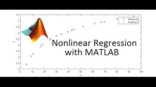 Nonlinear Regression in MATLAB [upl. by Einnim632]