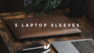 5 Minimal Laptop Sleeves  Bellroy Nomad Rushfaster Incase amp More [upl. by Fadiman]