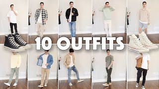 10 Easy Ways to Wear the Converse Chuck Taylor  Outfit ideas [upl. by Adok]