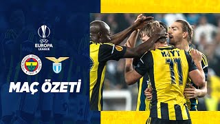 MAÇ ÖZETİ Fenerbahçe 20 Lazio 201213 UEFA Avrupa Ligi  Fenerbahçe SK [upl. by Desiree]