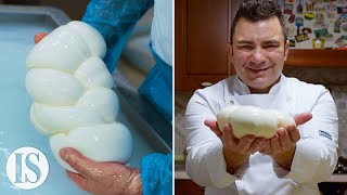 Come fare la mozzarella professionale vs amatoriale con Gaetano Sorrentino e Davide Civitiello [upl. by Anyahc]