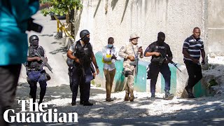 Haiti police kill suspects in gun battle after assassination of president [upl. by Ennis793]