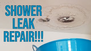 How To Repair A Shower Leak  Drain and Caulking Replacement DIY [upl. by Akiehs201]