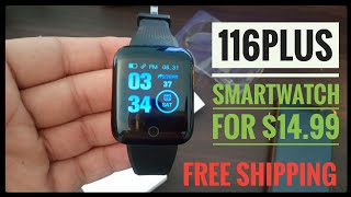 116plus Smart Watch Bluetooth Sports Bracelet Test HESTIA [upl. by Cornall]