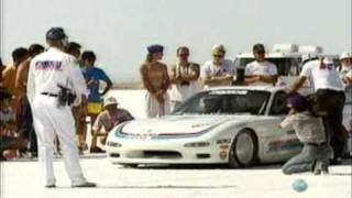 Mazda RX7 Crash at 225 MPH [upl. by Ula]