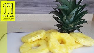 Ananas Nasıl Soyulur 🍍 [upl. by Melak]