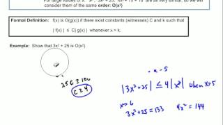 Algorithms Big O Notation Example 1 [upl. by Dylane]