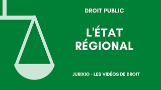 LEtat régional [upl. by Adnim567]