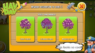 Hay Day  Upgrade Custom Decorations Tutorial [upl. by Mairem]