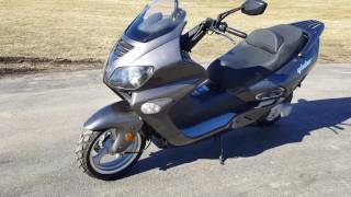 250cc Glider Scout Scooter Review And How To Get On Sale  2 Seater with Radio  LAST ONE [upl. by Nnael]