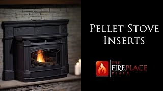 Pellet Stove Inserts Atlanta  The Fireplace Place [upl. by Admana]