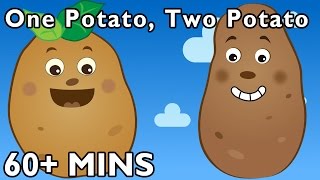 One Potato Two Potato and More  Nursery Rhymes from Mother Goose Club [upl. by Pardo]