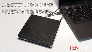 Amicool External DVD Drive  Unboxing amp Review [upl. by Emanuela189]