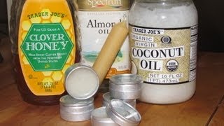 DIY How to Make All Natural Lip Balm [upl. by Willabella]