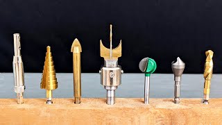 10 Amazing and Useful Drill Bits [upl. by Ilan]