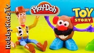 PLAYDOH Mr Potato Head Play Set Toy Review [upl. by Gipps]