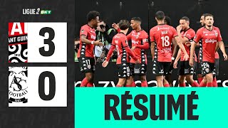 EN AVANT GUINGAMP  AMIENS SC 30  14ème journée  Ligue 2 BKT 2425 [upl. by Nerat]