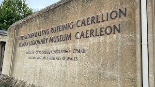 Caerleon Roman Fortress amp Baths  Including Caerleon Wood Sculptures [upl. by Llenna]