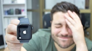 Fix Any Apple Watch FrozenStuckLoop Screen How to Force Restart [upl. by Amaras]