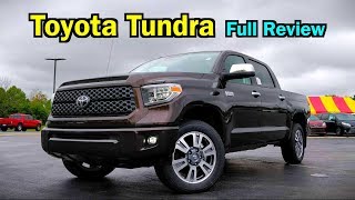 2019 Toyota Tundra FULL REVIEW  A True Truck with Bulletproof Reliability [upl. by Enneyehs233]