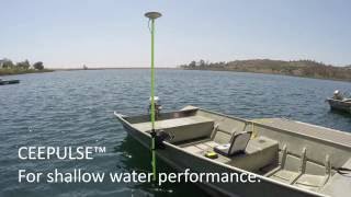 CEE HydroSystems Single Beam CEEPULSE Echo Sounder in Shallow Water Survey [upl. by Ladnar348]