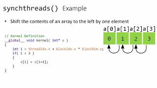 Intro to CUDA part 6 Synchronization [upl. by Braca]