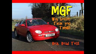 The MGF  Way better than you think  a Real Road Test [upl. by Calvert297]