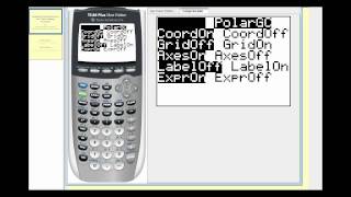 Graphing Polar Equations on the TI84 Graphing Calculator [upl. by Haidebej995]