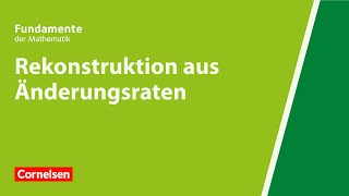 Rekonstruktion aus Änderungsraten  Fundamente der Mathematik  Erklärvideo [upl. by Alleyn856]