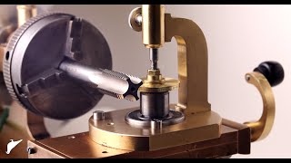 Homemade Gear HOBBING Machine [upl. by Nevarc412]