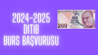 DİTİB Burs Başvurusu Nasıl Yapılır [upl. by Ran]