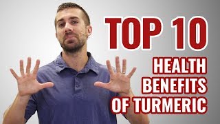 TOP 10 Health Benefits of Turmeric  Uses for Health [upl. by Tedra]