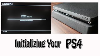 Initializing your PS4 [upl. by Ellerey943]