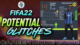 FIFA 22 CAREER MODE GUIDE POTENTIAL GLITCHES [upl. by Ellenhoj]